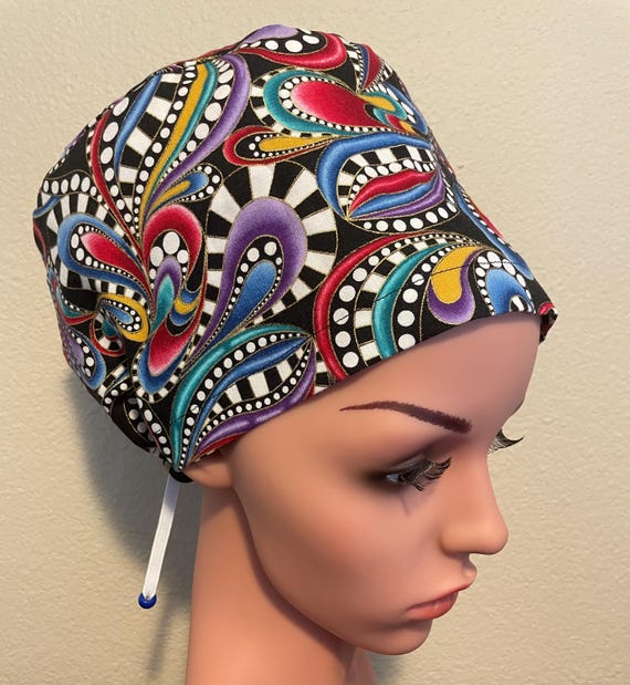 Women's Surgical Cap, Scrub Hat, Chemo Cap,  Keep your Bans off my Body