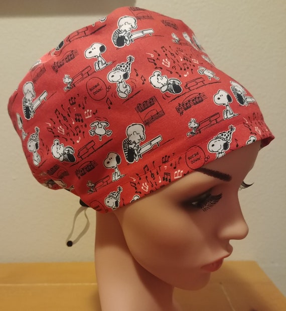 Women's Surgical Cap, Scrub Hat, Chemo Cap,  Boogie Down