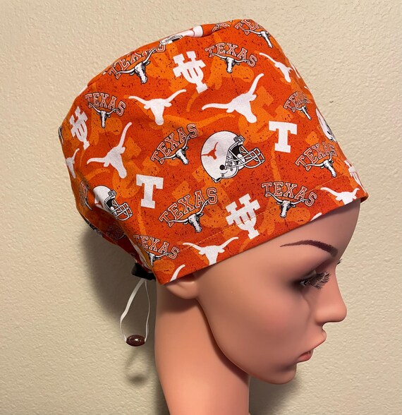 Women's Surgical Cap, Scrub Hat, Chemo Cap, University of Texas