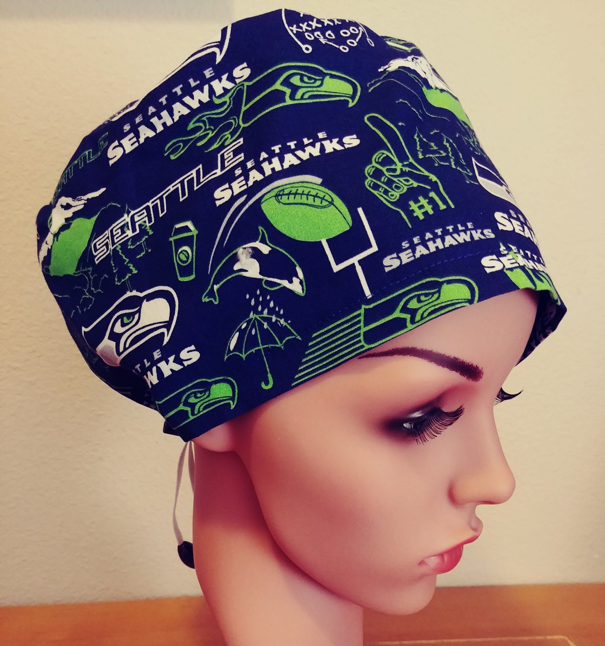seahawks scrub cap