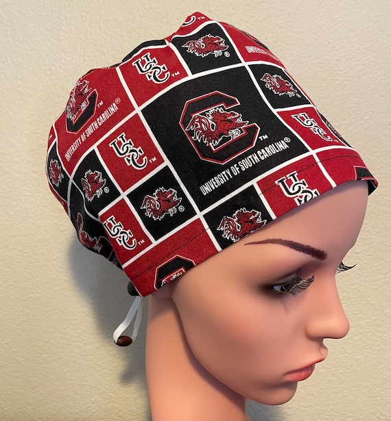 Women's Surgical Cap, Scrub Hat, Chemo Cap, University of South Carolina
