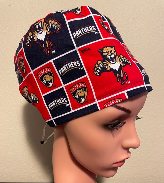 Women's Surgical Cap, Scrub Hat, ChemoCap, NHL Florida Panthers