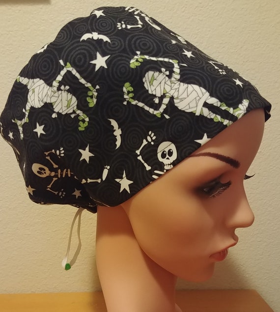 Women's Surgical Cap, Scrub Hat, Chemo Cap, Faboolous Fun