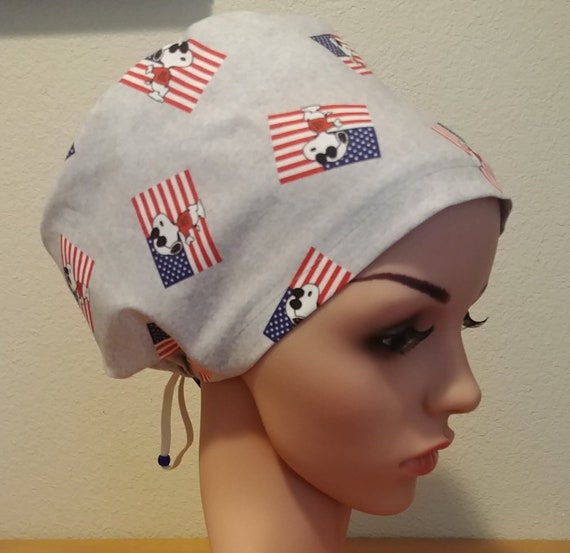 Women's Surgical Cap, Scrub Hat, Chemo Cap, Joe Cool