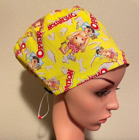 Women's Surgical Cap, Scrub Hat, Chemo Cap,  Operation