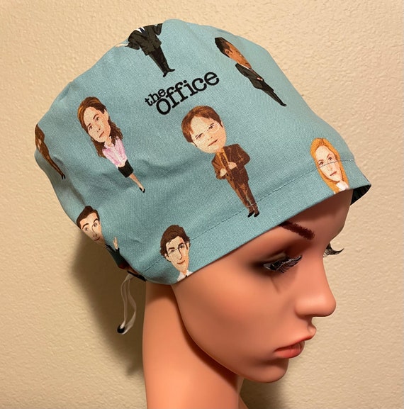 Women's Surgical Cap, Scrub Hat, Chemo Cap,  The Office