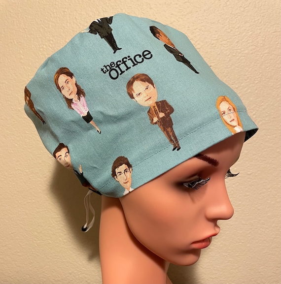 Women's Surgical Cap, Scrub Hat, Chemo Cap,  The Office