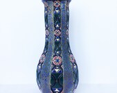 Superb Art Deco Czech Amphora Works Riessner Factory Vase Marked and Numbered