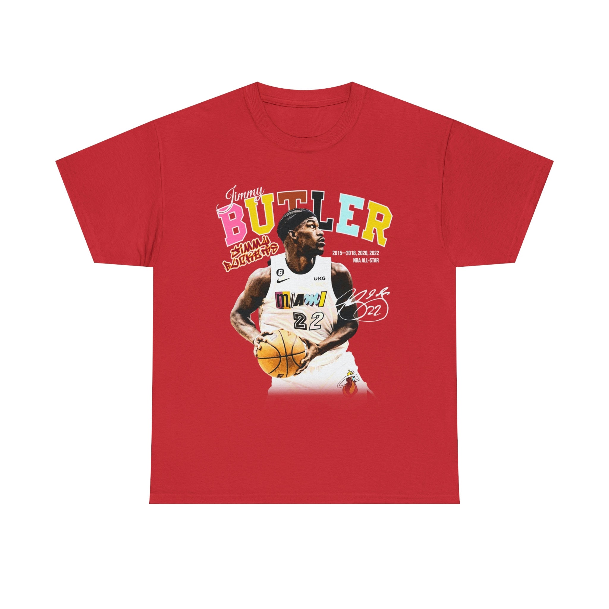 Jimmy Butler Jimmy Buckets Retro Vintage 90s Style Tshirt NBA Etsy