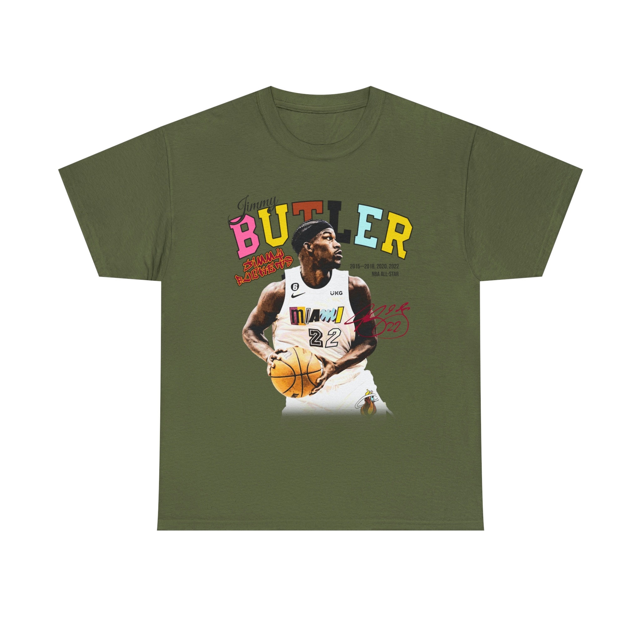 Jimmy Butler Jimmy Buckets Retro Vintage 90s Style Tshirt NBA Etsy
