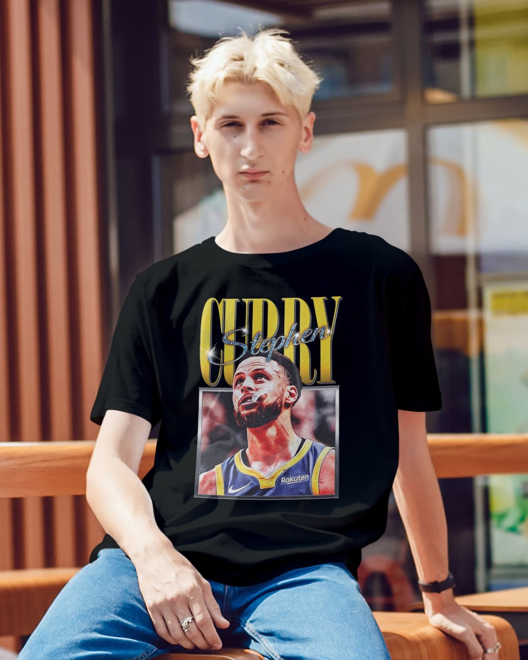 Steph Curry Shirt Vintage Shirt Size: Large