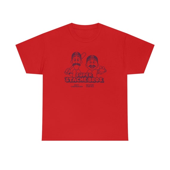 Super Stache Bros Matt Carpenter And Nestor Cortes Funny T-Shirt