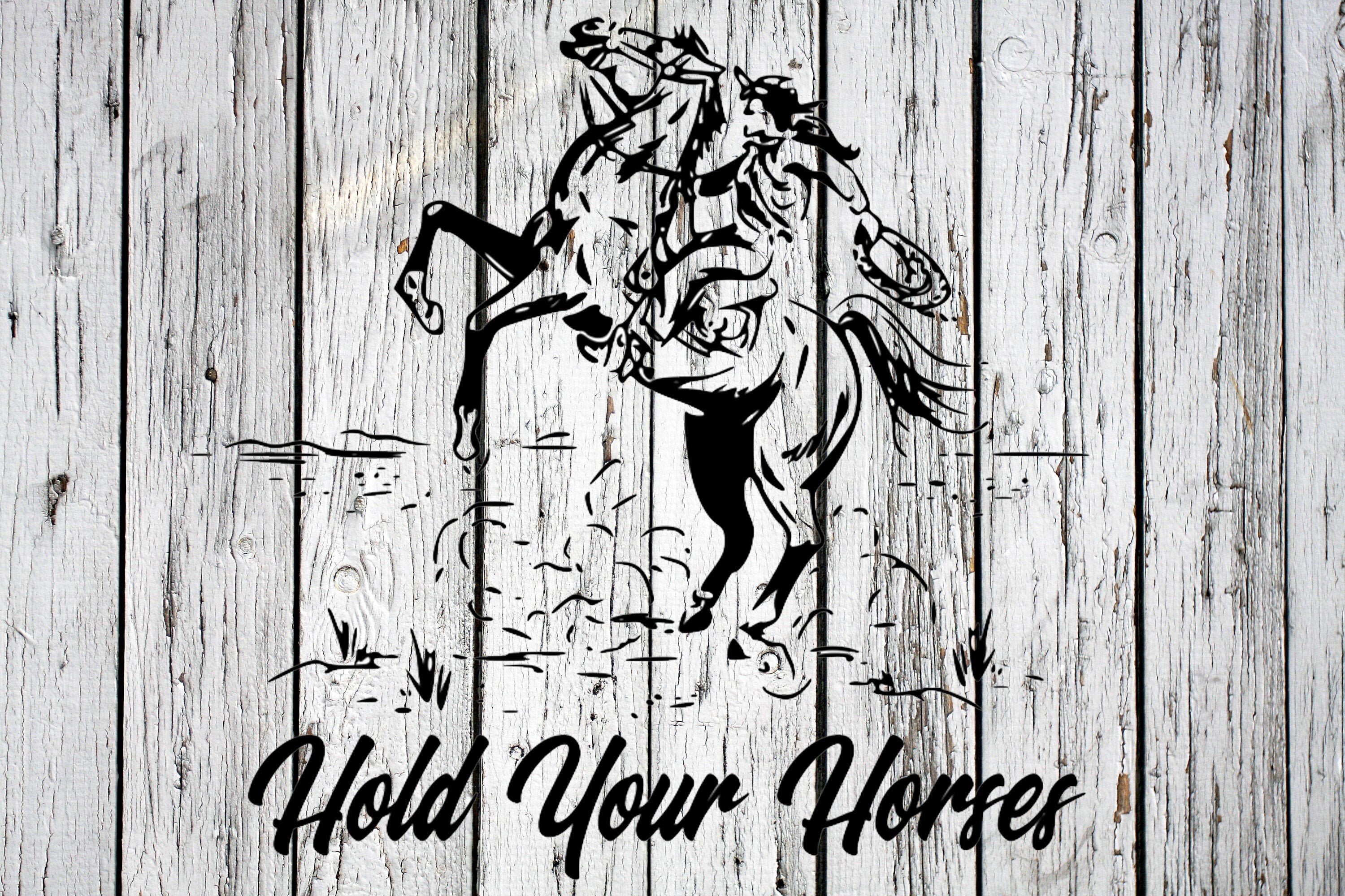 Hold Your Horses SVG/PNG file Etsy