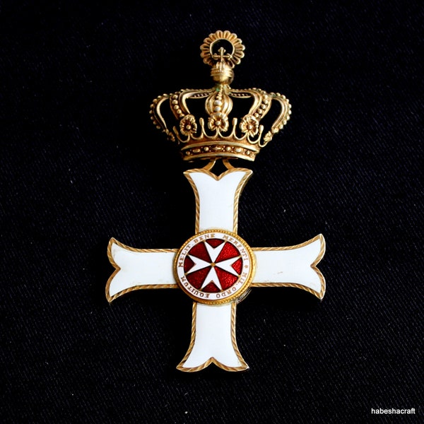 The Order of Merit of Malta. Awarded to contributions to the fields of health, science, and the arts.