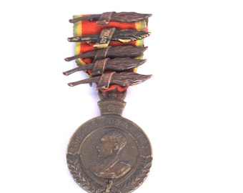 Medalla Patriota Haile Selassie de Etiopía de época: Campaña de 1935-1941