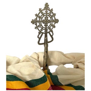 Ethiopian Orthodox Cross – Hand Carved Christian Art. Decorative Cross | African Christian Decor | Religious Gift | Handmade Spiritual Art
