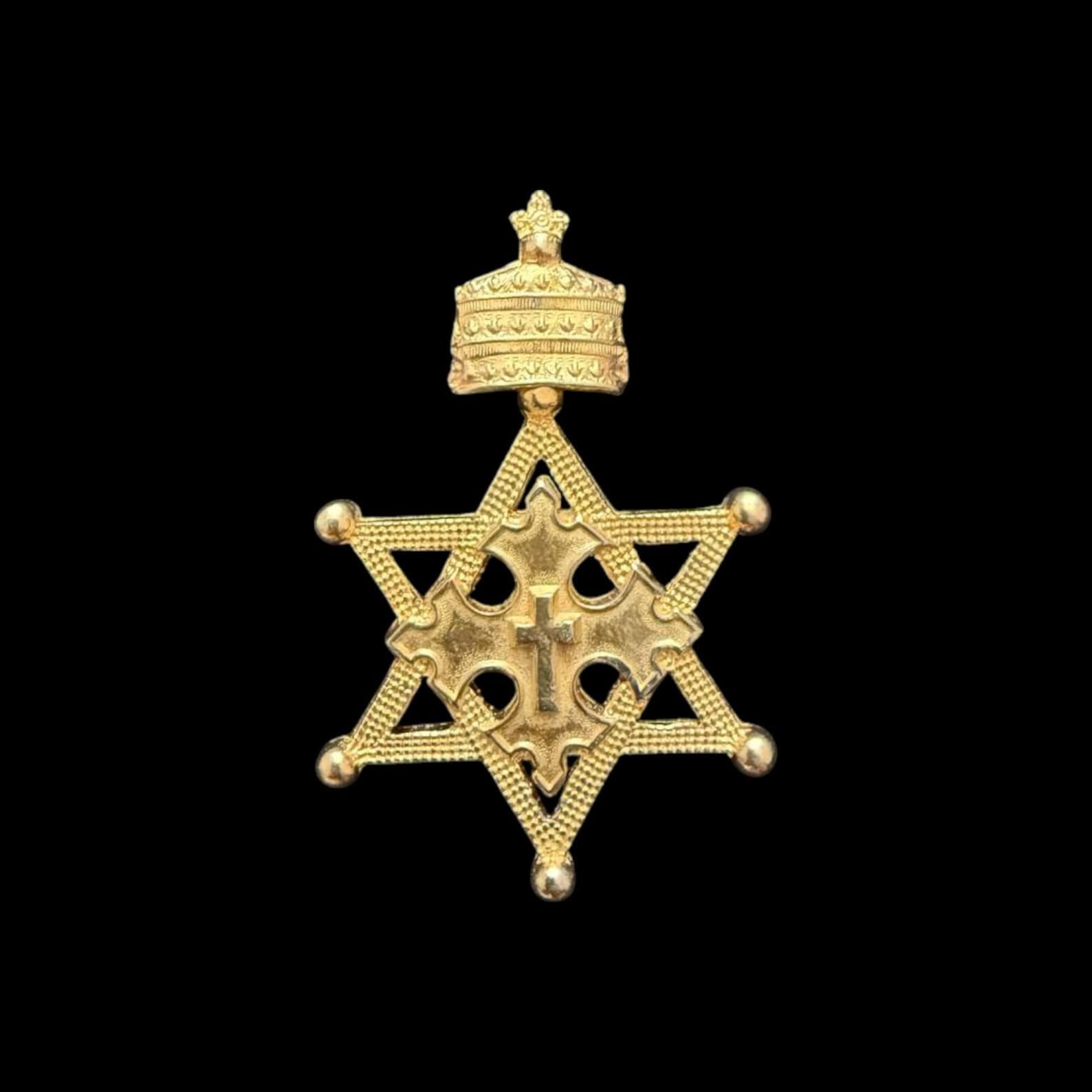 Antique Ethiopian Order of Solomon's Seal Commander Badge - Etsy
