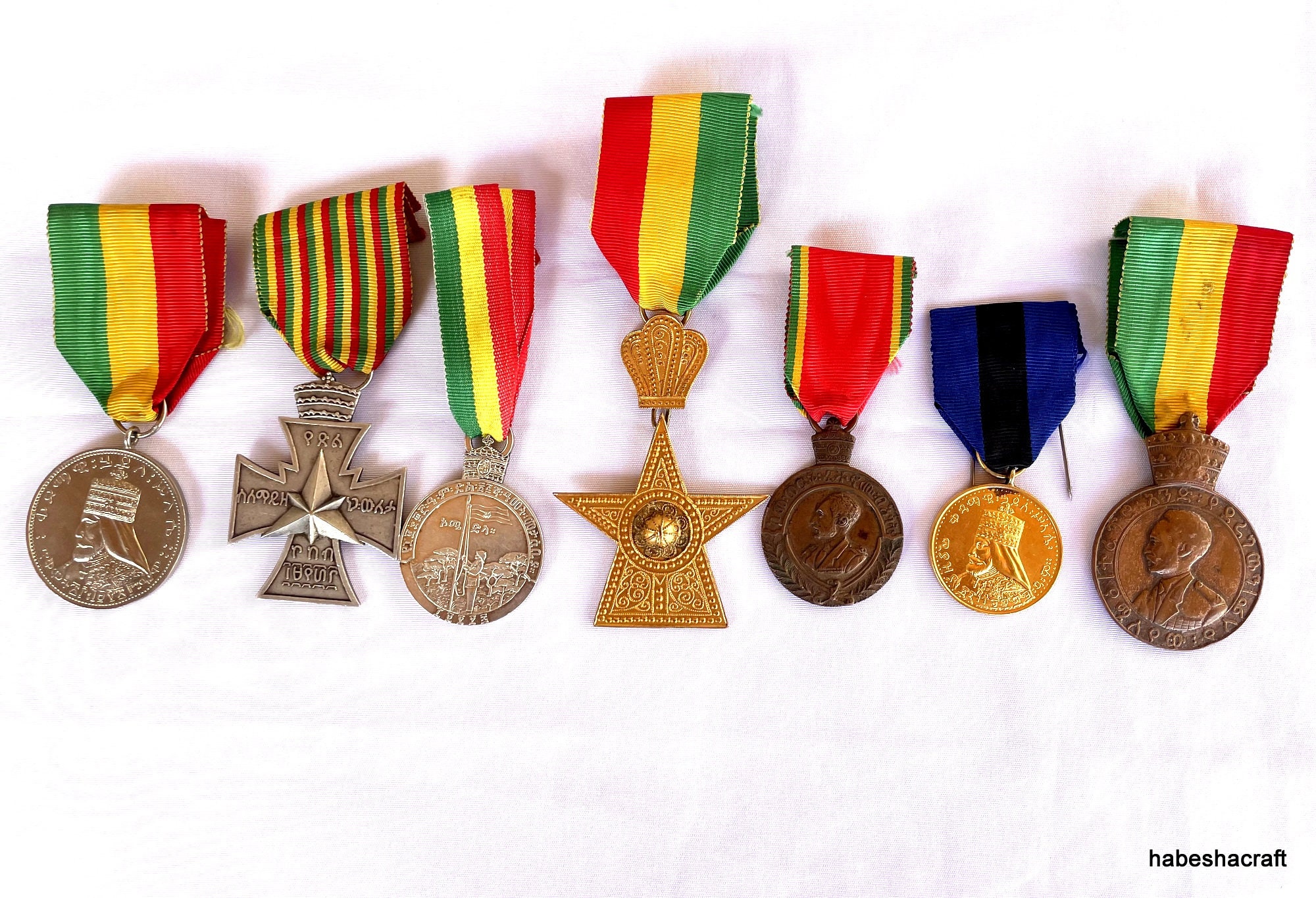 Ethiopia, Bronze Reunion of Ethiopia and Eritrean Medal of Haile