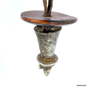 Ethiopia Borana Oromo Head Ornament (kallaca). African collectible, Oromo Chief ornament, Ethiopian collectible