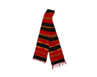 Handmade Ethiopian Cotton Scarf: Traditional Wolita Ethnic Clothe