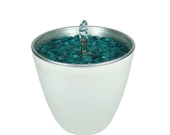 Water Feature Indoor Tabletop C white