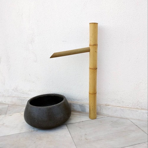Bamboo Water Fountain Spout Kit 24"/60cm without water pump