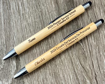 Pioneer School Pens/Stylus (English & Spanish)
