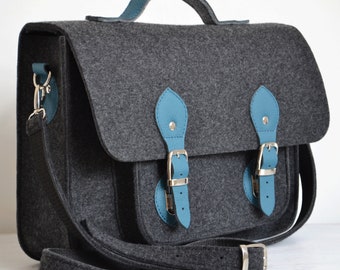 Men & Women 17inch Laptop Bag, Briefcase MacBook Pro 16 inch, School Satchel- Back To School, 17-inch Messenger Bag, school bags for college
