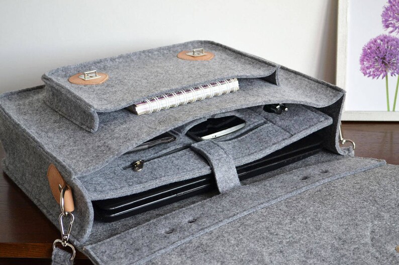 MacBook Air 13inch laptop bag macbook 13 inch gray Etsy