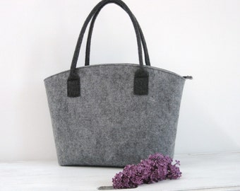 Womans felt handbag, felt purse for women, Felt Bag Tote Shoulder Bag Shopping Bag Handbag Storage Bag Fashion Design Gift for women