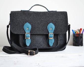 BOLSA PARA COMPUTADORA PORTÁTIL Bolsa para computadora portátil de 15 pulgadas, bolsa de mensajero, funda MacBook de 15 pulgadas, bolsa de bandolera, bolsa de fieltro, bolsa de oficina, cartera, Macbook Pro 15 en estuche
