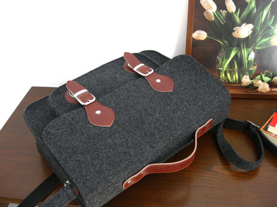 MESSENGER BAG Macbook Pro 16 Case 15inch Laptop Bag Etsy