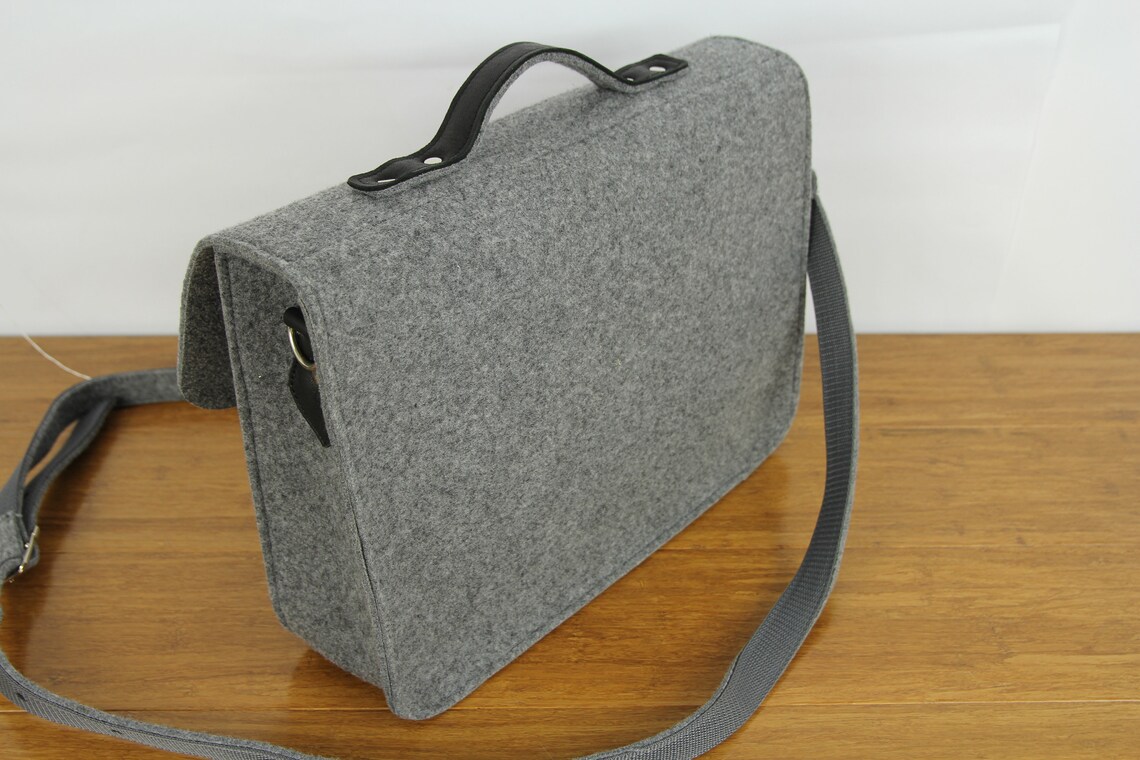 Laptop bag 17inch Lenovo 17inch messenger bag felt bag Etsy
