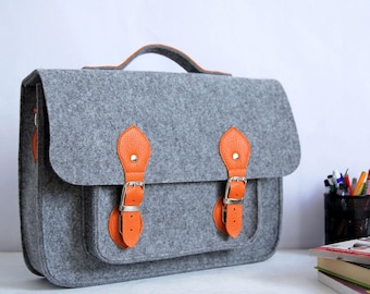 Macbook Pro 15 case, Back To School, 15 inch LAPTOP BAG - FELT Laptop Bag -  Women Felt Bag - Felt Messenger Bag - 15-Inch Laptop Bag