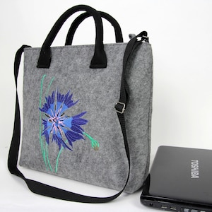 Vilten messenger tas, Vilt laptop Tote, Cadeau voor haar, Vilten Handtas, Vilten Schoudertas, Felt Shopper, Felt Bag, Felt Portemonnee, Handtassen vrouwen