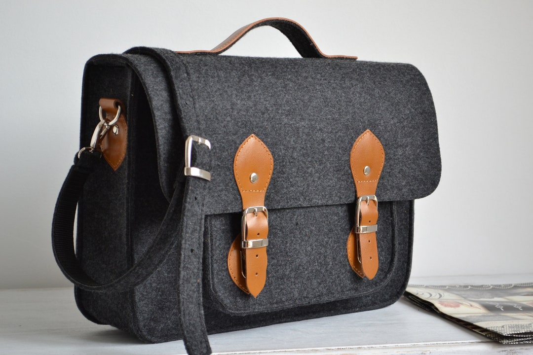 Messenger Bag, MacBook Pro Bag, Felt Laptop Bag, 15-inch Laptop