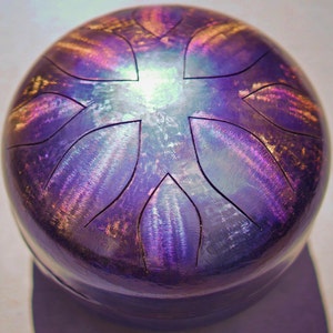 Dream Drums Hand Made Tank Tongue Drum/ Slit Drum - Steel Tongue Drum - Hand pan - Percussion/ Dream Drum/ 432 hertz frequency