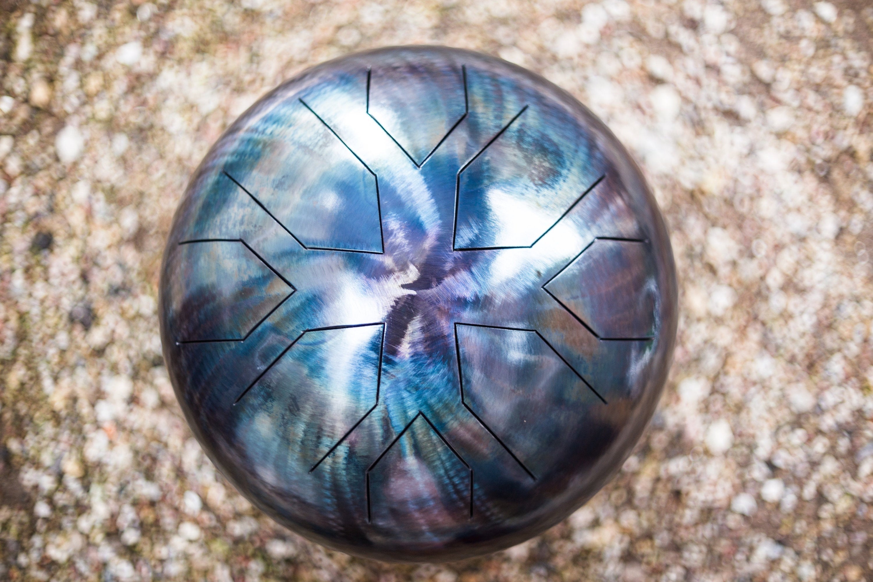 Traumtrommel 432 Herz pentatonische Eye of Dragon / C Akebono-Skala