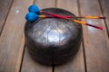 Handmade Hank Drum / Tank Drum - Slit Drum - Steel Tongue Drum - Hand pan - Percussion / Dream Drum / Old Gray Knight/ Akebono scale product logo