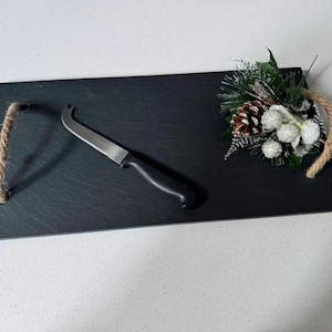Slate cheese board- serving platter