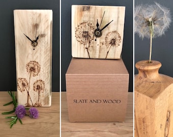Horloge design pissenlit