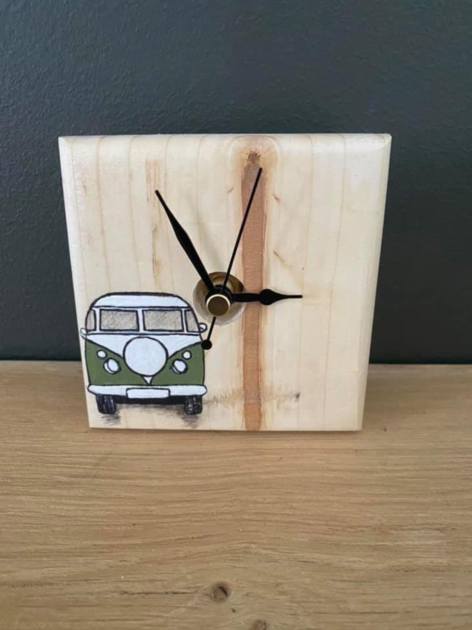 Caravan camping clock handmadewooden wall clock boxed Etsy