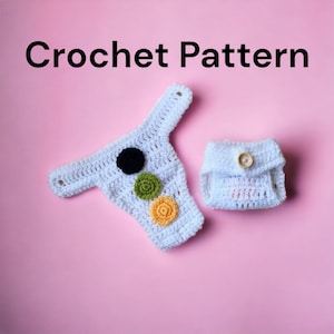 First days of poop Nappy/Diaper crochet pattern.