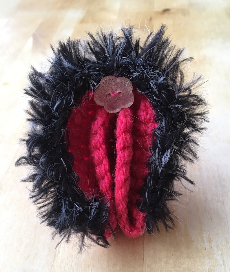 Crochet Cervical dilation Tool. Vagina. Vulva. Birth teaching aid. Midwife. Doula. Gynaecology image 1