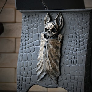 Gothic Home decor pagan wall art Furniture applique Cute Bat with wings Nosferatu victorian bat goth wall decoration Curiosities