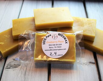 BEESWAX 100% Pure made by Texas bees