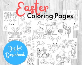 Printable Easter Coloring Pages