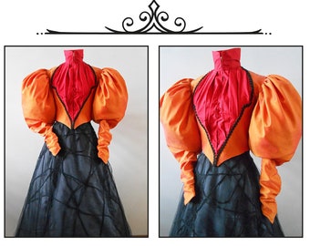 PDF Sewing Patterns, Historical Gown, Pumpkin Costume Patterns, Victorian Dress Sewing, Halloween Witch Costume, Victorian Dress Costume