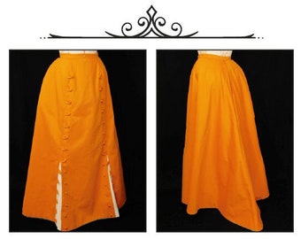 1901 Edwardian Skirt, Autumn Historical Skirt, PDF Sewing Patterns, Edwardian Dress, Edwardian Pattern, Historical Gown, Historical Pattern