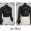 1900 Edwardian Shirt, Victorian Shirt, Edwardian Dress Patterns ...